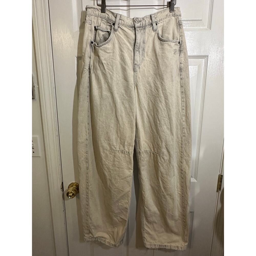 BDG Urban Outfitters Dual Rise Loose Fit Logan Buckle Womens Boyfriend Jeans 30W